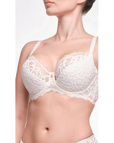 Бюстгальтер LOREN semi-soft белый молочный