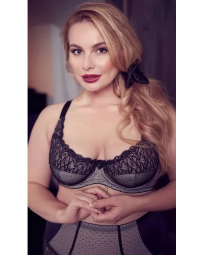 Бюстгальтер Sophia soft чорно-білий