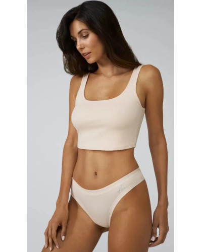 Труси Miss Comfort string бежевий