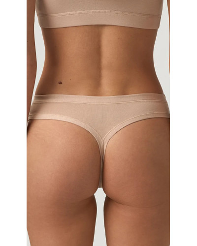 Труси Miss Comfort string high waist бежевий