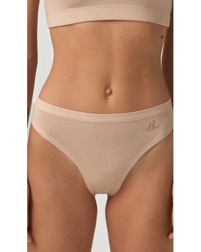 Труси Miss Comfort string high waist бежевий