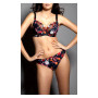 Трусы Frankie Slip (Black) темный с цветным рисунком