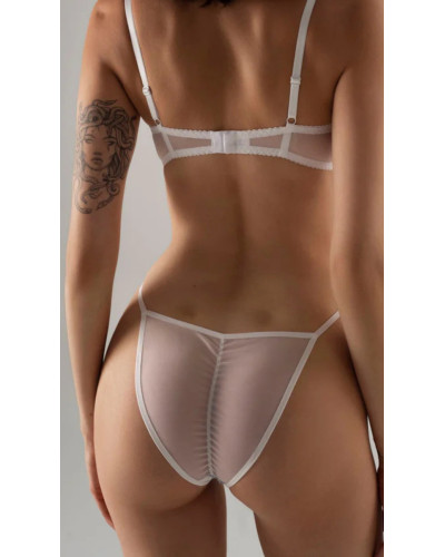 Труси Lilia (brazil) білий з кольоровим малюнком