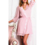 Розовый халат з шовка Arianna Купити в Україні від Donnola | Odry