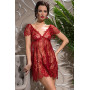Красная кружевная сорочка Шанель купить в Украине от Mia-Mia  | Odry