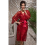 Червоний кружевной халат Шанель Купити в Україні від Mia-Mia  | Odry