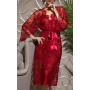 Красный кружевной халат Шанель купить в Украине от Mia-Mia  | Odry