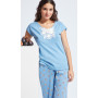 Домашній костюм Sea Breeze блакитний