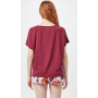 Піжама Exquisite burgundy футболка/шорти