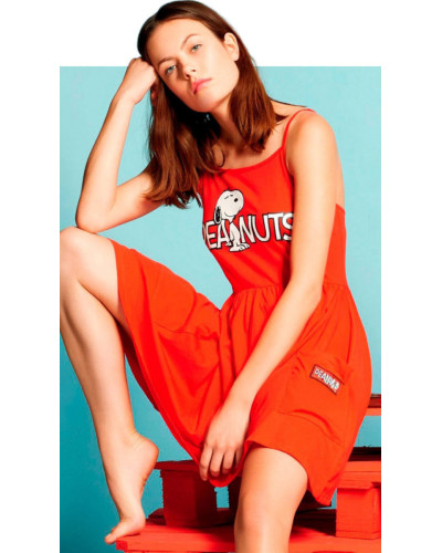 Сарафан Peanuts червоний