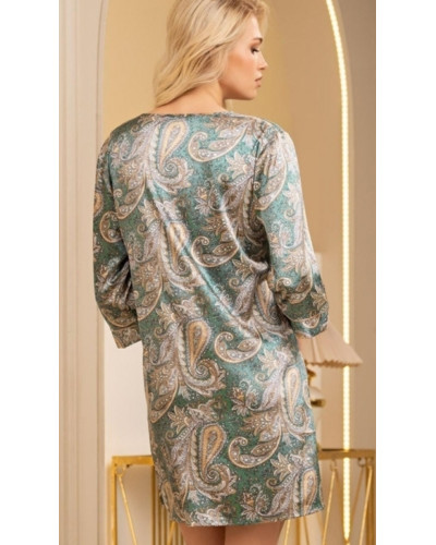 Туніка Донатела 70% шовк зелений