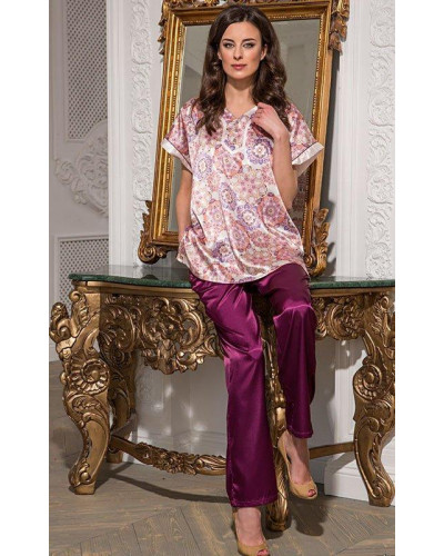Пижама Анастасия блуза+брюки купить в Украине от Mia-Mia  | Odry
