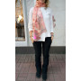 Розовийшовковий шарф Купити в Україні від Chesco | Odry