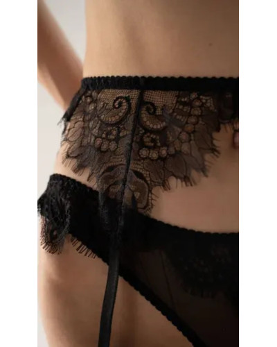 Пояс для панчох Black muse чорний