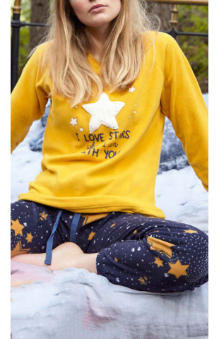 Флисовая пижама Star